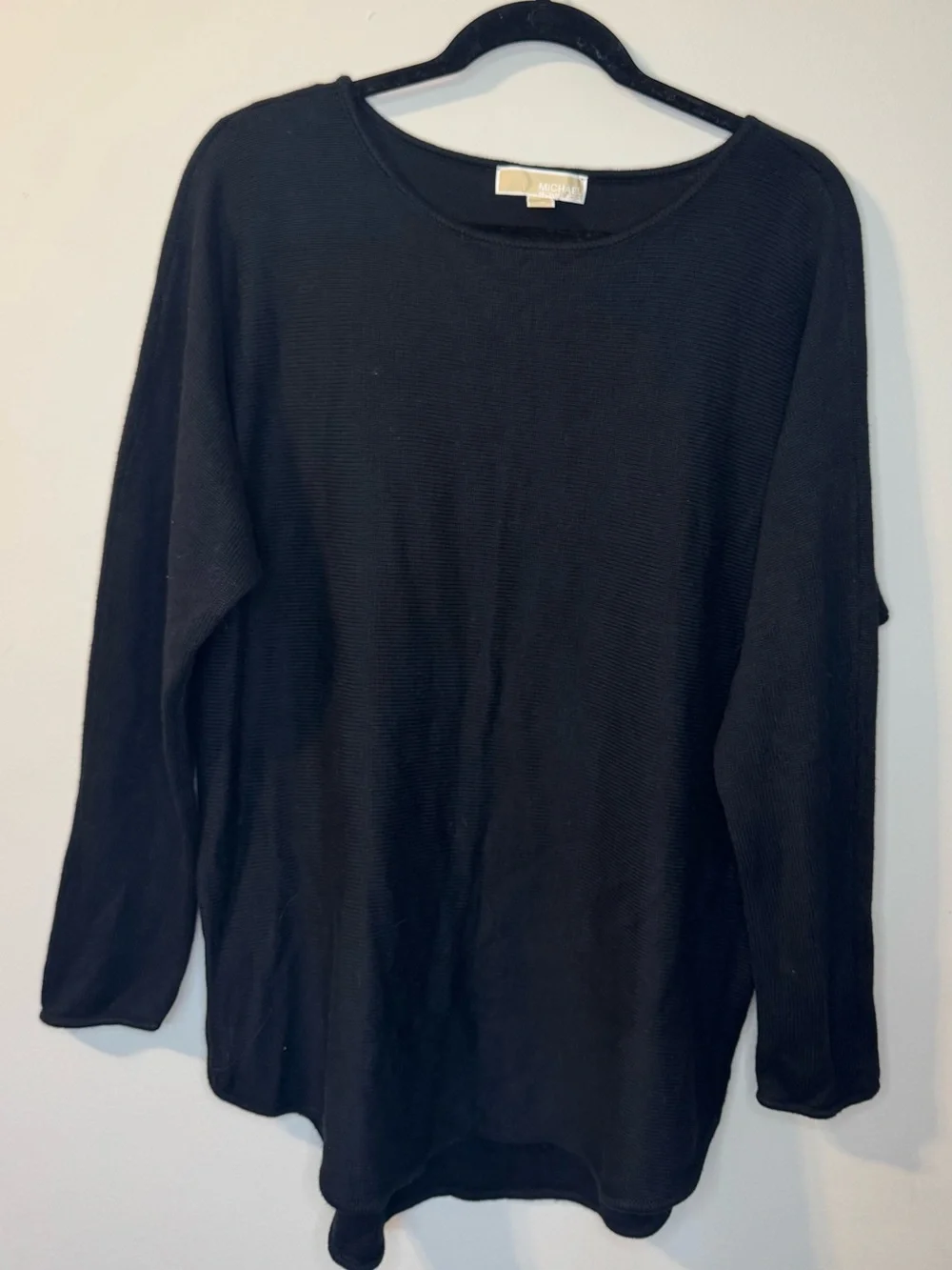 Michael Kors Black Crewneck Sweater